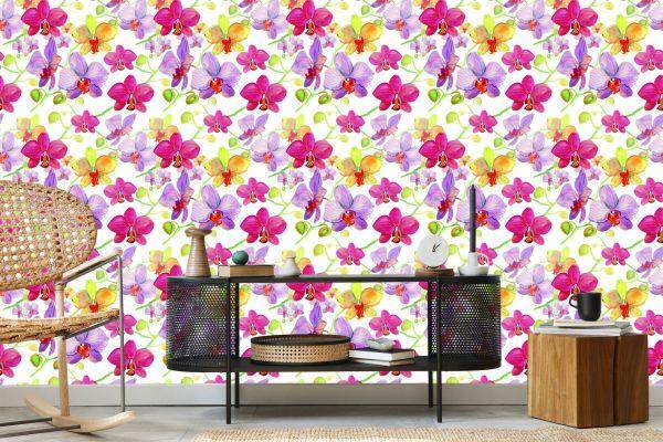 Behang Orchideeën, Natuur, Bloemen - Afbeelding 5