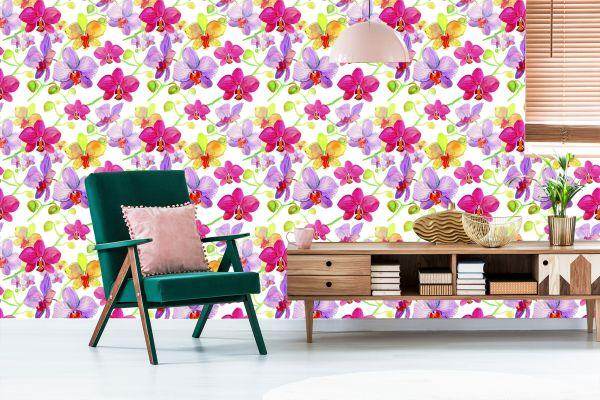 Behang Orchideeën, Natuur, Bloemen - Afbeelding 6