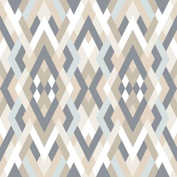 Behang Geometrische Patronen - Afbeelding 2