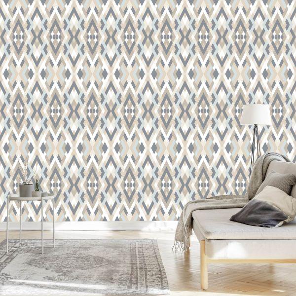 Behang Geometrische Patronen - Afbeelding 3