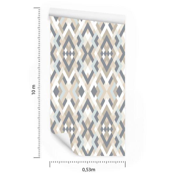 Behang Geometrische Patronen - Afbeelding 8