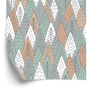 Behang Voor Een Boomslaapkamer In Scandinavische Stijl