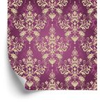 Behang Prachtige Damascus Ornamenten