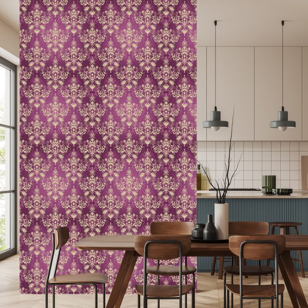 Behang Prachtige Damascus Ornamenten - Afbeelding 4