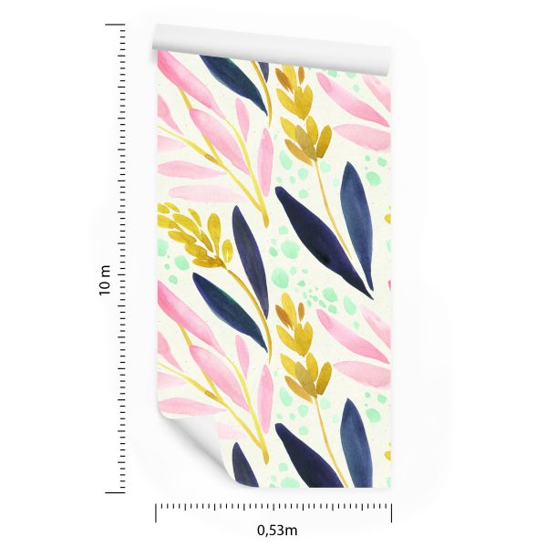 Behang Natuur In Retrostijl - Afbeelding 8