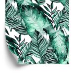 Behang Exotische Bladeren