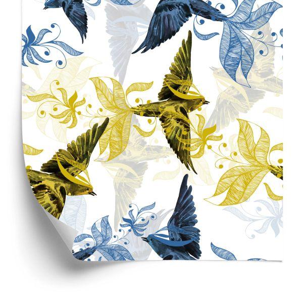 Behang Vliegende Vogels
