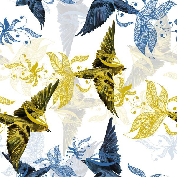 Behang Vliegende Vogels - Afbeelding 2