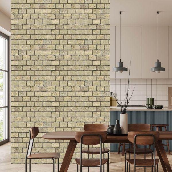 Behang 3D-Effect Van Baksteen - Afbeelding 4