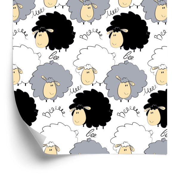 Behang Lachende Schaap