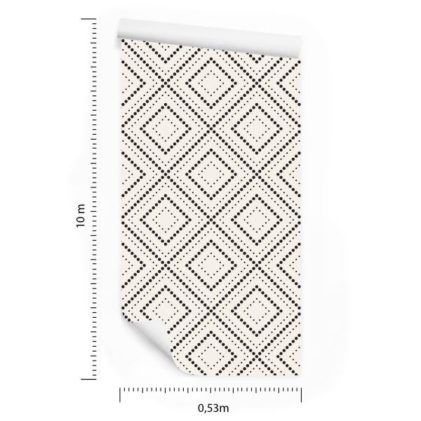 Behang Geometrisch - Stippen - Afbeelding 8