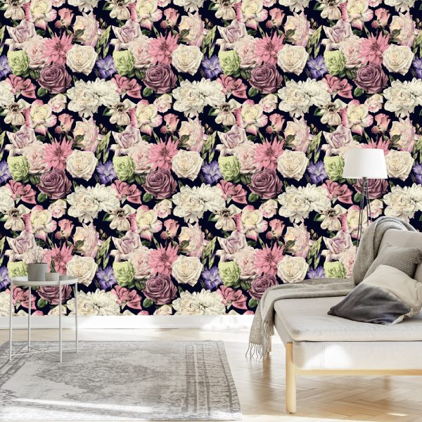 Behang Rozen, Tulpen - Afbeelding 3