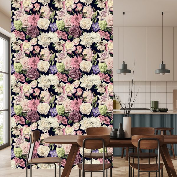 Behang Rozen, Tulpen - Afbeelding 4