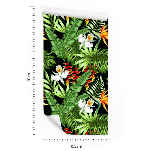 Behang Tropische Bladeren - Afbeelding 8