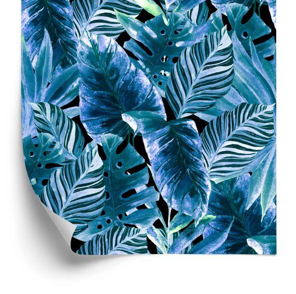Behang Tropische Planten In Een Nieuwe Release