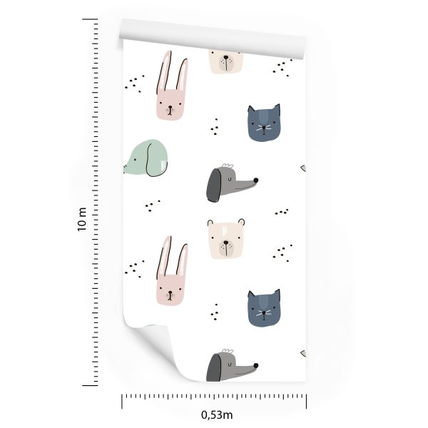 Behang Konijnen Dieren - Afbeelding 8