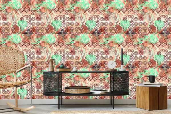 Behang Etnische Geometrische Motieven - Afbeelding 5