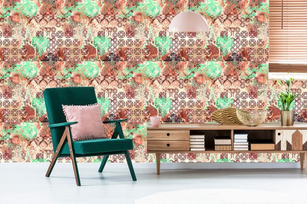 Behang Etnische Geometrische Motieven - Afbeelding 6