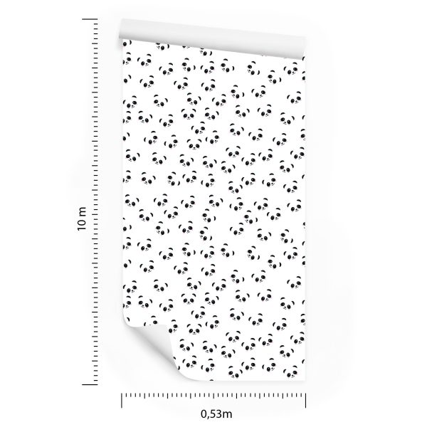 Behang Lachende Panda's - Afbeelding 8