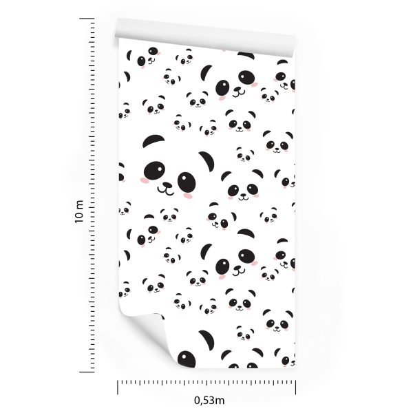 Behang Lieve Panda's - Afbeelding 8