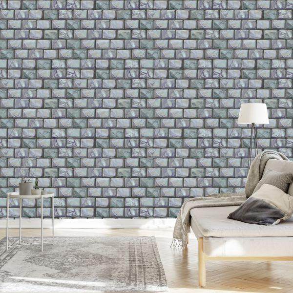 Behang Veelkleurige Stenen - Afbeelding 3