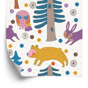 Behang Bomen, Natuur, Natuur, Kinderkamer