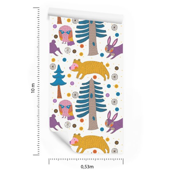 Behang Bomen, Natuur, Natuur, Kinderkamer - Afbeelding 8