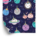Behang Blije Planeten