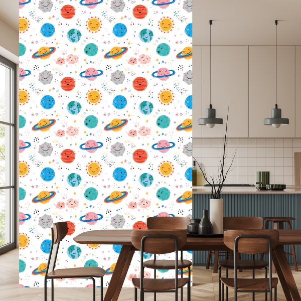 Behang De Zon En De Planeten - Afbeelding 4