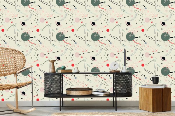 Behang Cosmos Scandinavische Stijl - Afbeelding 5