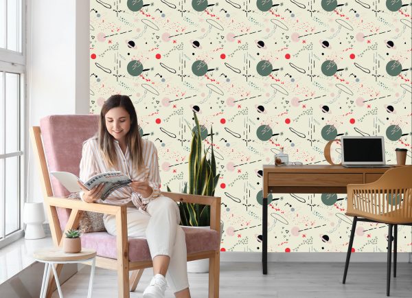Behang Cosmos Scandinavische Stijl - Afbeelding 7