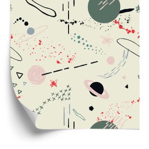 Behang Cosmos Scandinavische Stijl