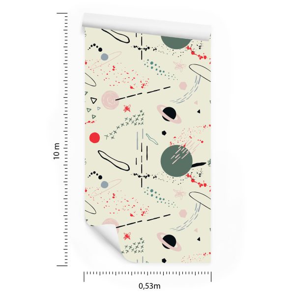 Behang Cosmos Scandinavische Stijl - Afbeelding 8