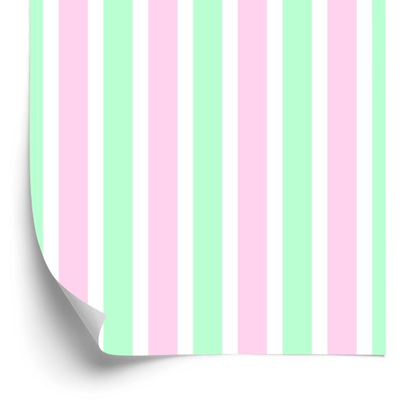 Behang Geometrische Verticale Strepen