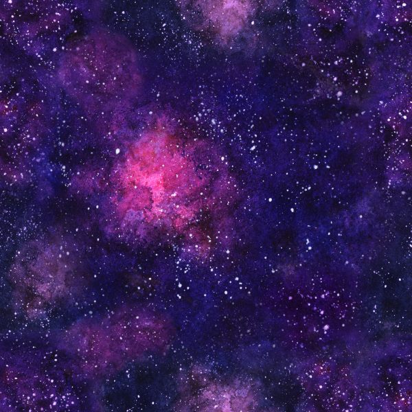Behang Violet Kosmische Mist - Afbeelding 2