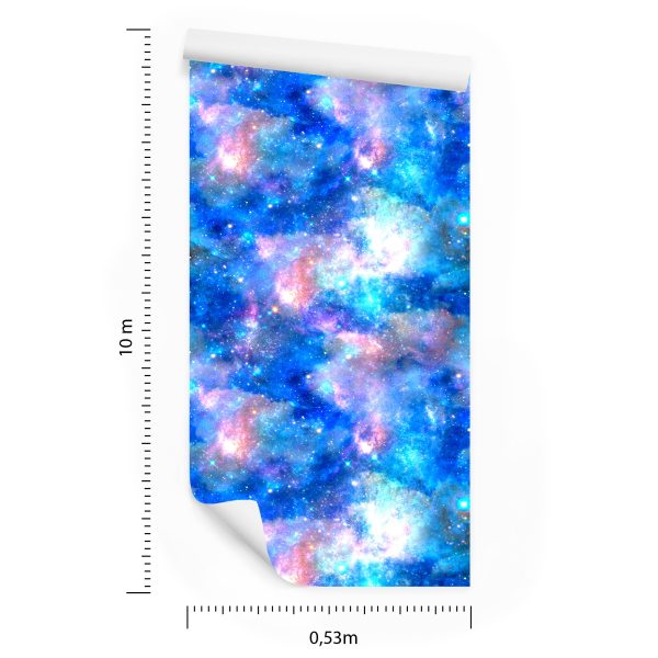 Behang Kleurrijke Kosmische Mist - Afbeelding 8
