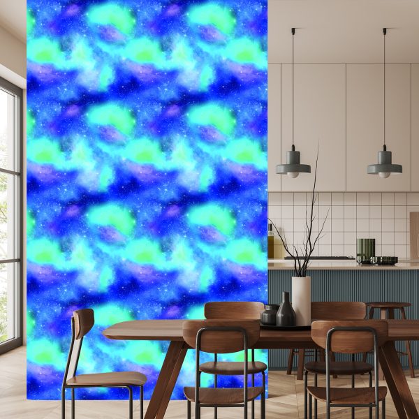 Behang Blauwe Melkweg - Afbeelding 4
