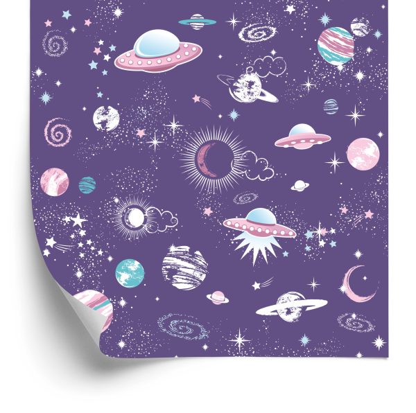 Behang Sterren En Ufo's