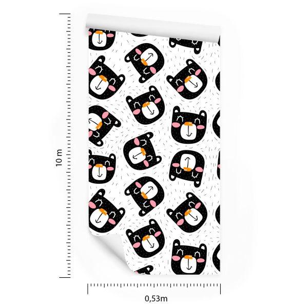 Behang Lachende Zwarte Katten - Afbeelding 8