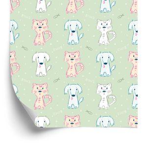 Behang Honden En Kittens