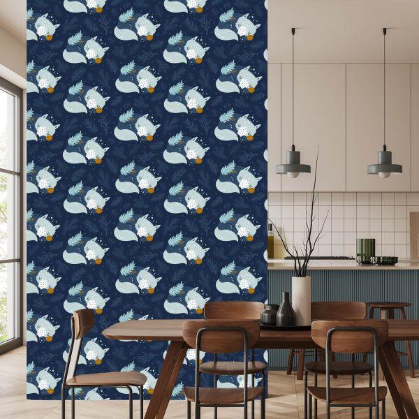 Behang Vos En De Natuur - Afbeelding 4