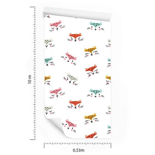 Behang Katten En Tijgers - Afbeelding 8
