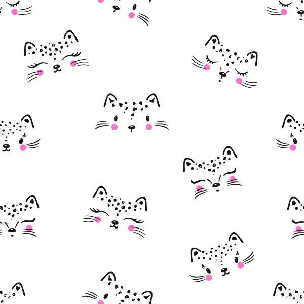 Behang Kleine Katten - Afbeelding 2