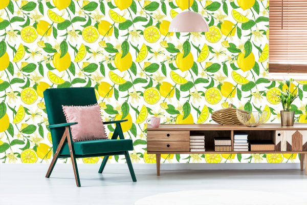 Behang Voor In De Keuken - Juicy Lemons - Afbeelding 6