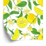 Behang Voor In De Keuken - Juicy Lemons