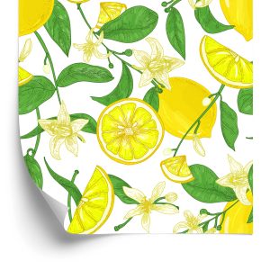Behang Voor In De Keuken - Juicy Lemons