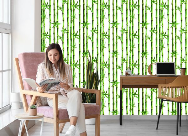 Behang Bamboo Bos - Afbeelding 7