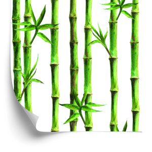 Behang Bamboo Bos