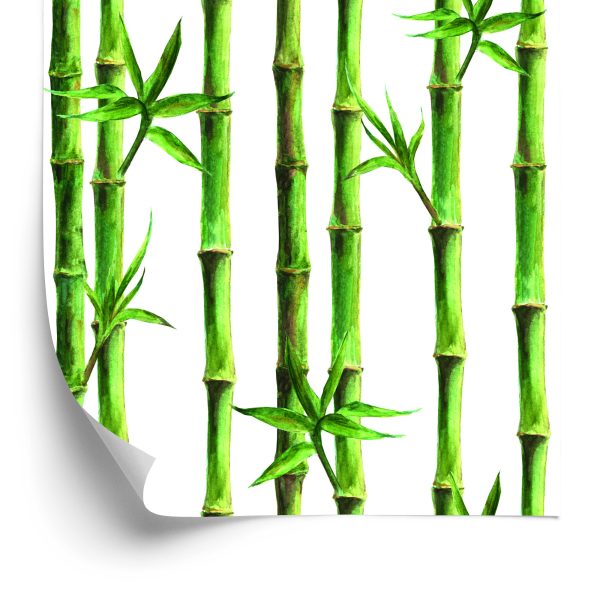 Behang Bamboo Bos
