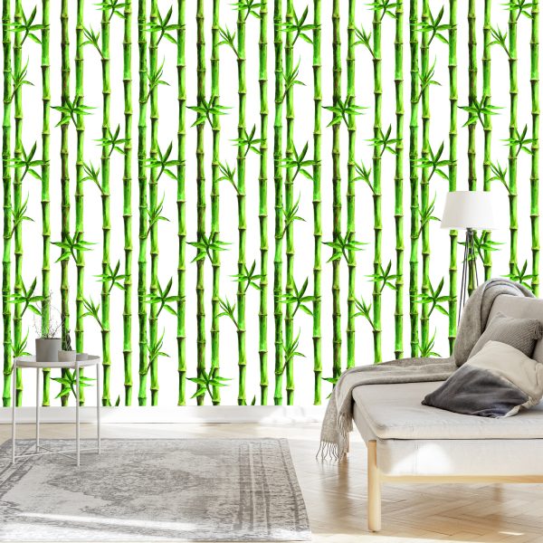 Behang Bamboo Bos - Afbeelding 3